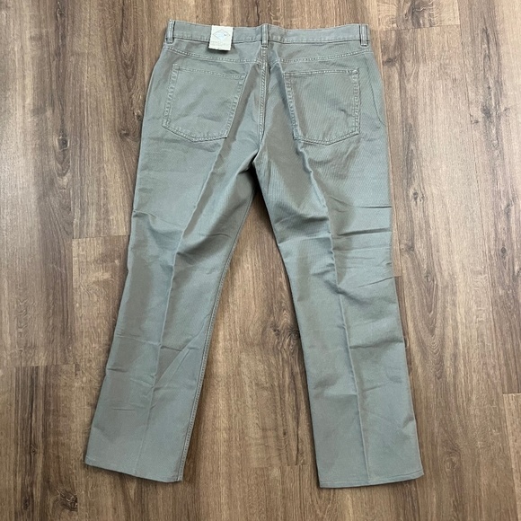 NWT St. John's Bay Roosevelt Taupe Ribbed Pants - Picture 3 of 5